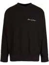 Armani Exchange Logo Sweater In Black