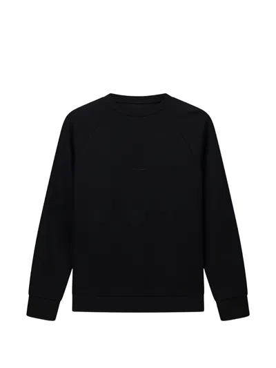 Armani Exchange Logo Sweatshirt In Black
