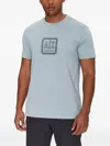 Armani Exchange Logo T-shirt In Blue