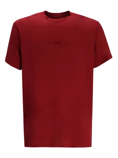 Armani Exchange Logo T-shirt In Red