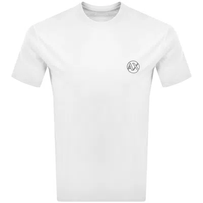 Armani Exchange Logo T Shirt White