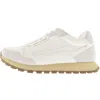 Armani Exchange Logo Trainers White In White