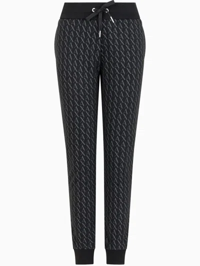 ARMANI EXCHANGE LOGO TROUSERS