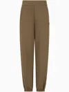 Armani Exchange Logo Trousers In Brown