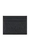 Armani Exchange 디보스드 로고 카드홀더 In Black