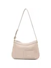 Armani Exchange Shoulder Bag In Technical Fabric In Neutral