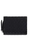 Armani Exchange Logo-debossed Wallet In Black