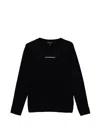 Armani Exchange Logo-detail T-shirt In Black