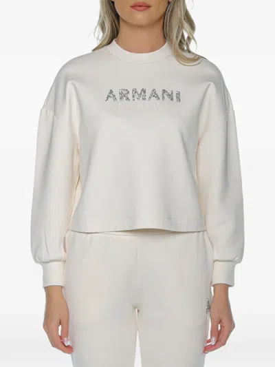Armani Exchange Logo-embellished Sweatshirt In Multi