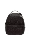 Armani Exchange Logo-embossed Backpack In Pattern