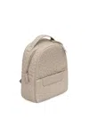 Armani Exchange Logo-embossed Backpack In Purple