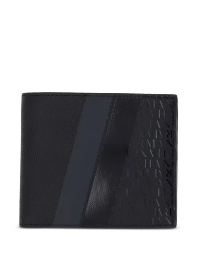 Armani Exchange Portemonnaie Mit Logo-prägung In Black