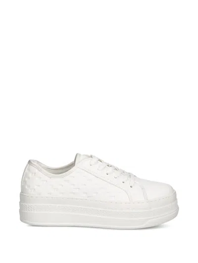 Armani Exchange Sneakers Mit Dicker Sohle In White