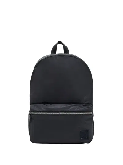 ARMANI EXCHANGE LOGO-PATCH BACKPACK