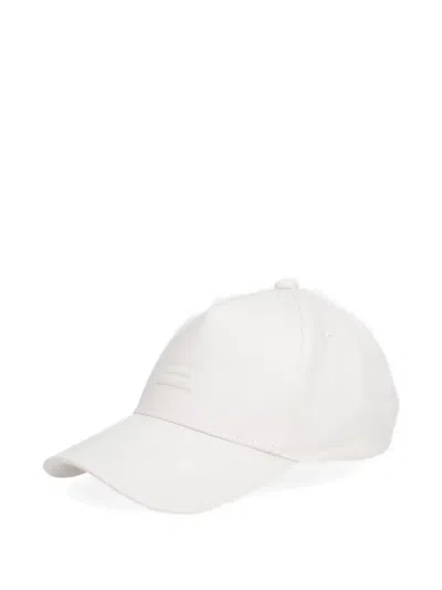 Armani Exchange Logo-patch Baseball Cap In White