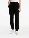 Armani Exchange Logo-patch Drawstring Track Pants In Multi