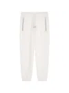 Armani Exchange Logo-patch Drawstring Track Pants In White