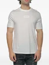 Armani Exchange Logo-patch T-shirt In White