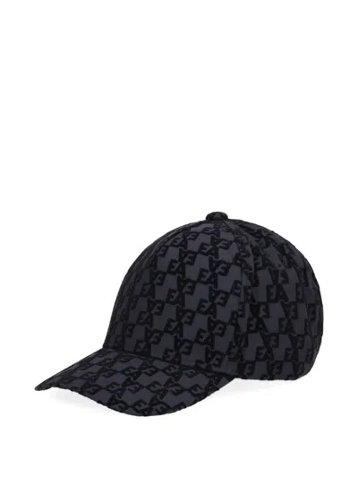 Armani Exchange Kids' Logo-pattern Baseball Hat In Blue