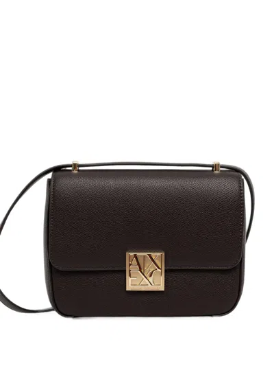 Armani Exchange Logo-plaque Cross Body Bag In Pattern