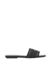 Armani Exchange Logo-print Sandals In Multi