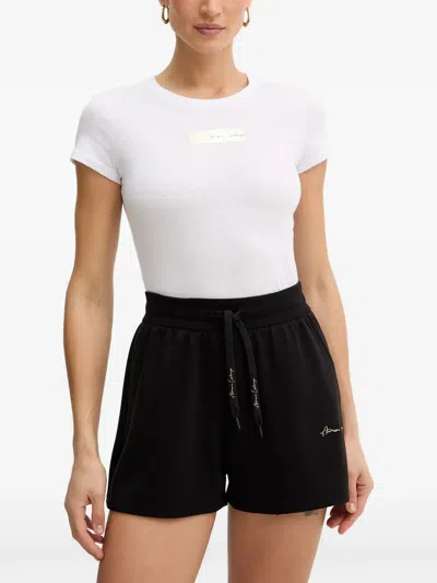 Armani Exchange Logo-print Short-sleeve T-shirt In White