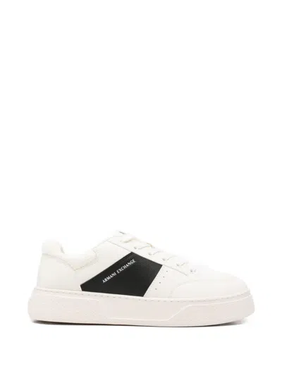 Armani Exchange Logo-print Sneakers In Multi