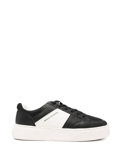 Armani Exchange Logo-print Sneakers In Multi