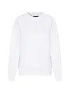 Armani Exchange Logo-print Sweatshirt In White