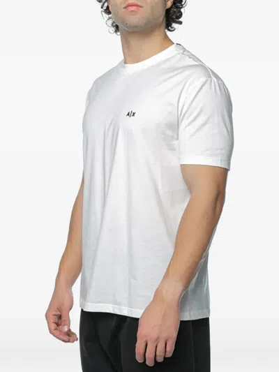 Armani Exchange Logo-print T-shirt In White