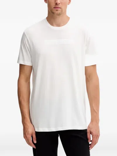 Armani Exchange Logo-print T-shirt In White