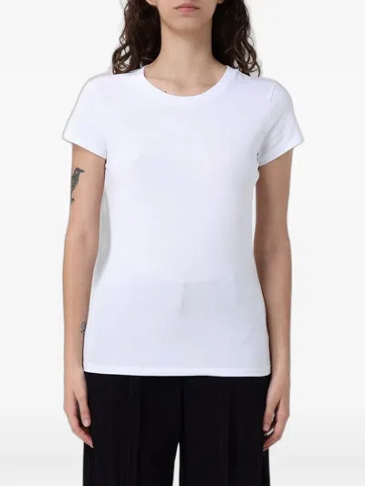 Armani Exchange Logo-print T-shirt In White