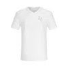 Armani Exchange 男士经典休闲logov领棉质短袖t恤 In White