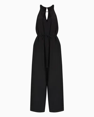Armani Exchange Long Dresses In Black