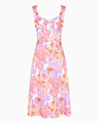 Armani Exchange Long Dresses In Pink