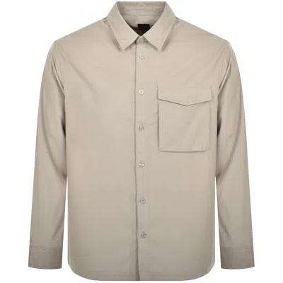 Armani Exchange Long Sleeve Shirt Beige