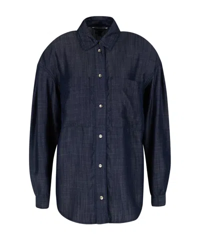Armani Exchange Long-sleeve Shirt In Black