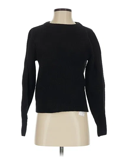 Pre-owned Armani Exchange Long Sleeve T-shirt In Black