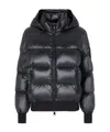 Armani Exchange Icon Project Padded Jacket With Hood In Black