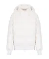 Armani Exchange Quilted Jacket In White