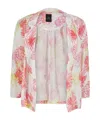 Armani Exchange Long Sleeved Suit Jacket In White