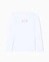 Armani Exchange Long Sleeves T-shirts In White