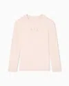 Armani Exchange Logo-print Sweatshirt In Neutral