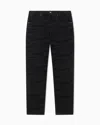 Armani Exchange Loose Jeans In Black