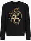 Armani Exchange Lunar New Year-print Sweatshirt In Black