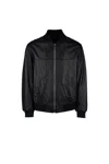 Armani Exchange Ribbed Knit Jacket With Pockets In Black