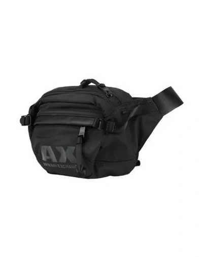 Armani Exchange Man Belt Bag Black Size - Polyester