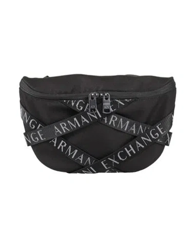 Armani Exchange Man Belt Bag Black Size - Polyester