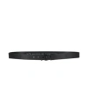 Armani Exchange Man Belt Black Size Onesize Regenerated Leather