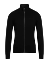 Armani Exchange Zip-up Knitted Jacket In Black